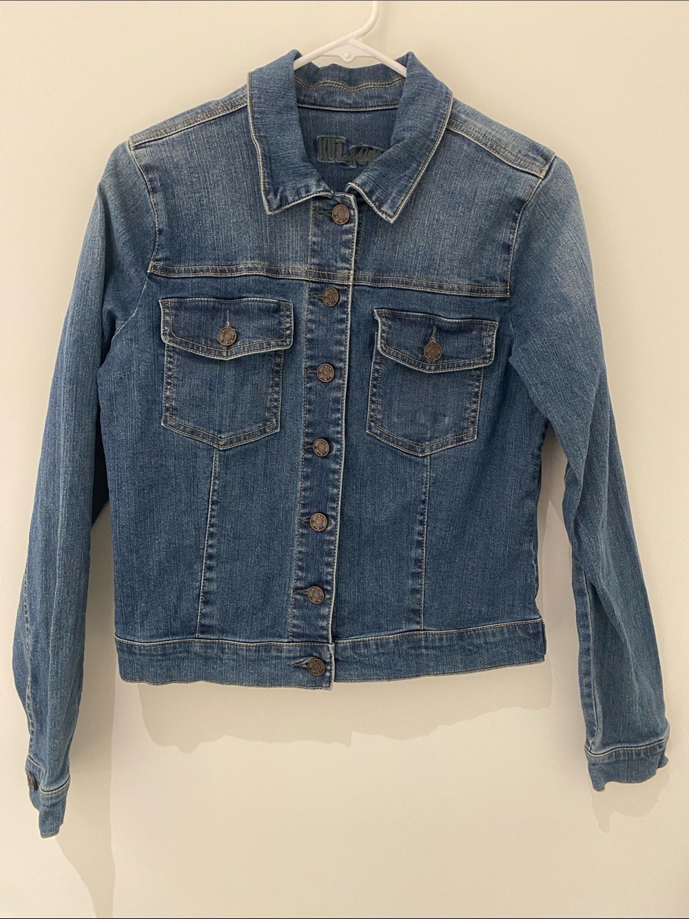 EUC Kut From The Kloth Denim Jean Jacket Size L